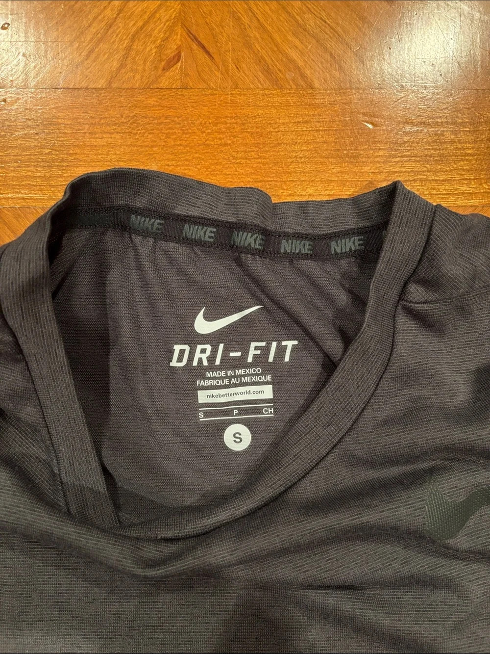 Nike Black Dri-FIT Short Sleeve Performance Tee